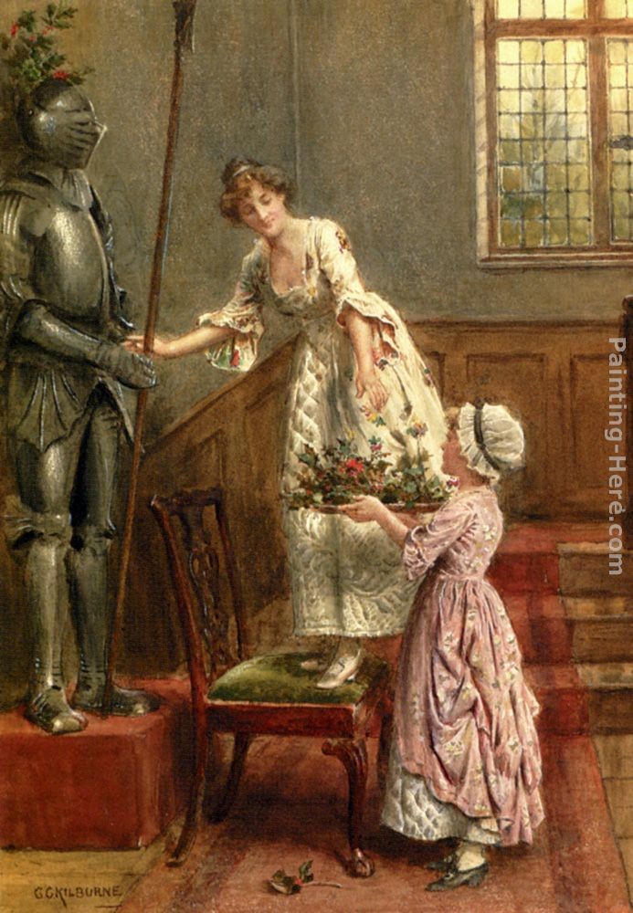 George Goodwin Kilburne Yuletide